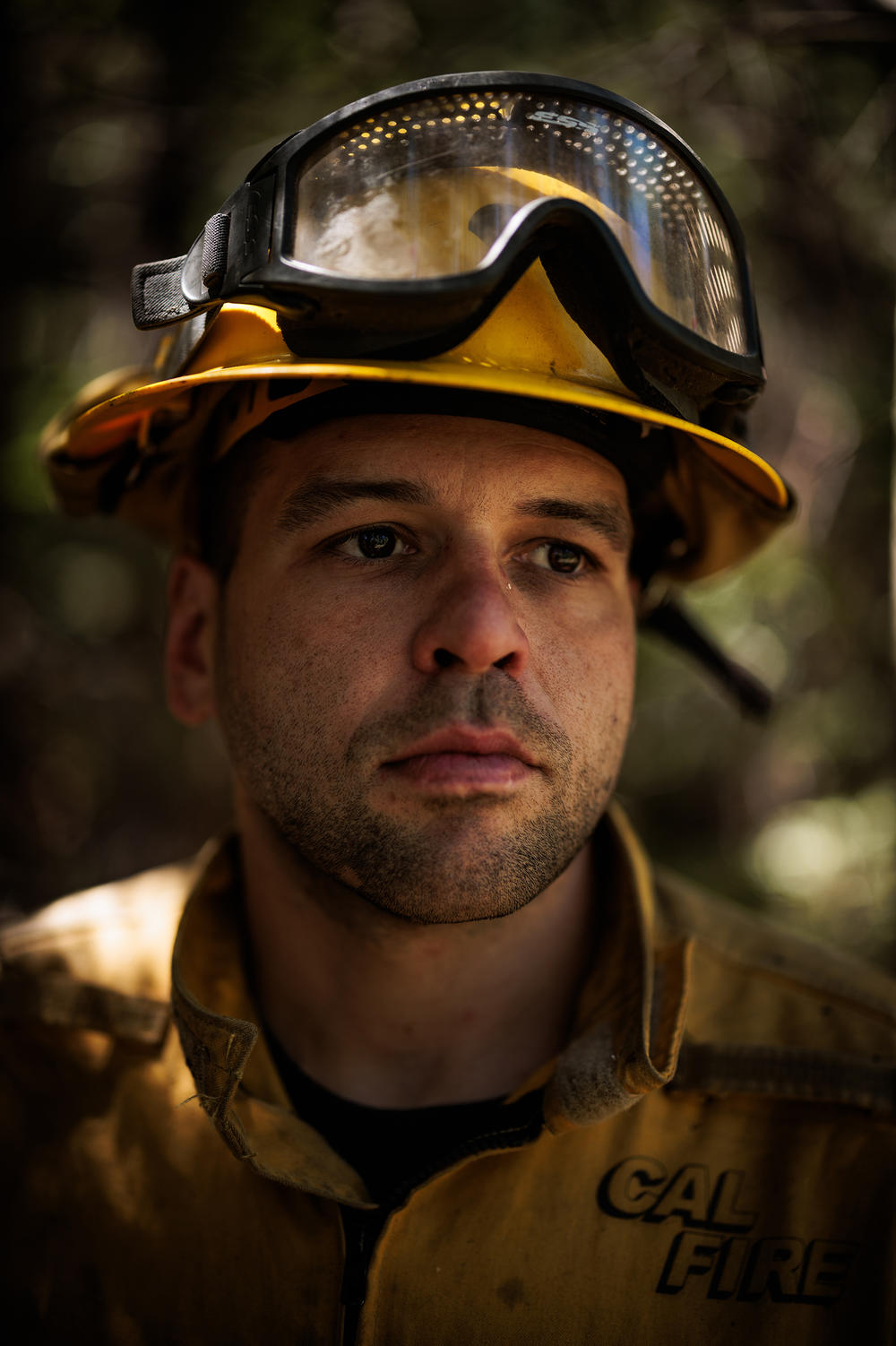 California National Guard Specialist Brett Carl. Carl joined Task Force Rattlesnake in 2020, after two years of doing COVID response for the National Guard.