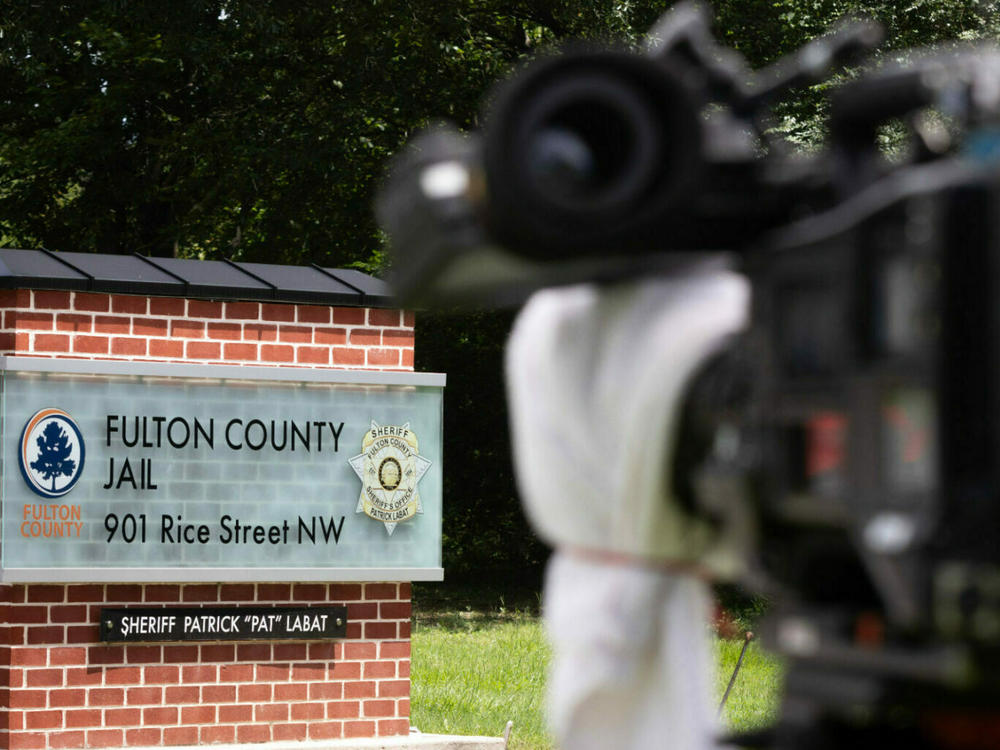 The Fulton County Jail in Atlanta, Georgia, pictured on Thursday.