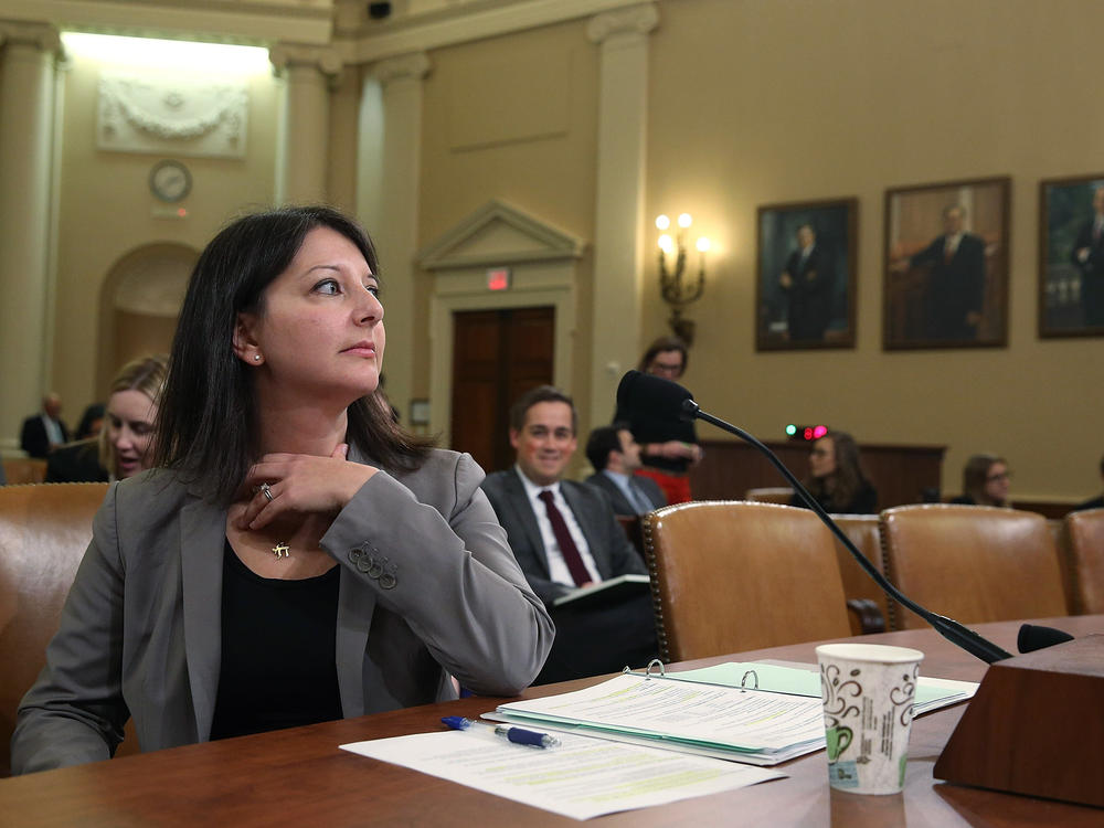 Dr. Mandy Cohen testifying before a congressional committee as a leader of  Medicare and Medicaid. More recently, the new director of the CDC headed North Carolina's health department.
