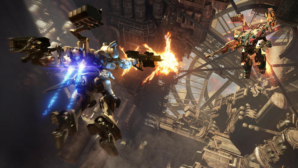 Boost, thrust, and dodge in fully three-dimensional combat.