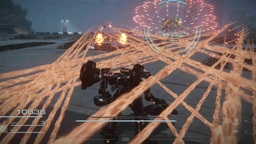 Enemy attacks can and will utterly surround you.