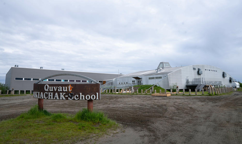 The Akiachak School in Akiachak, Alaska.