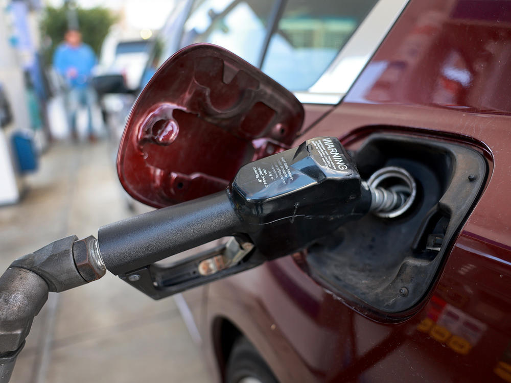 Gas is pumped into a vehicle at a gas station in Miami, Florida in January. Officials are warning of a 