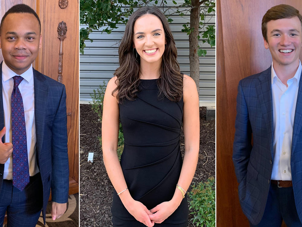 C.J. Pearson of Georgia, Alyssa Rinelli of Wisconsin and Brilyn Hollyhand of Alabama are working to help the Republican Party mobilize more younger voters.