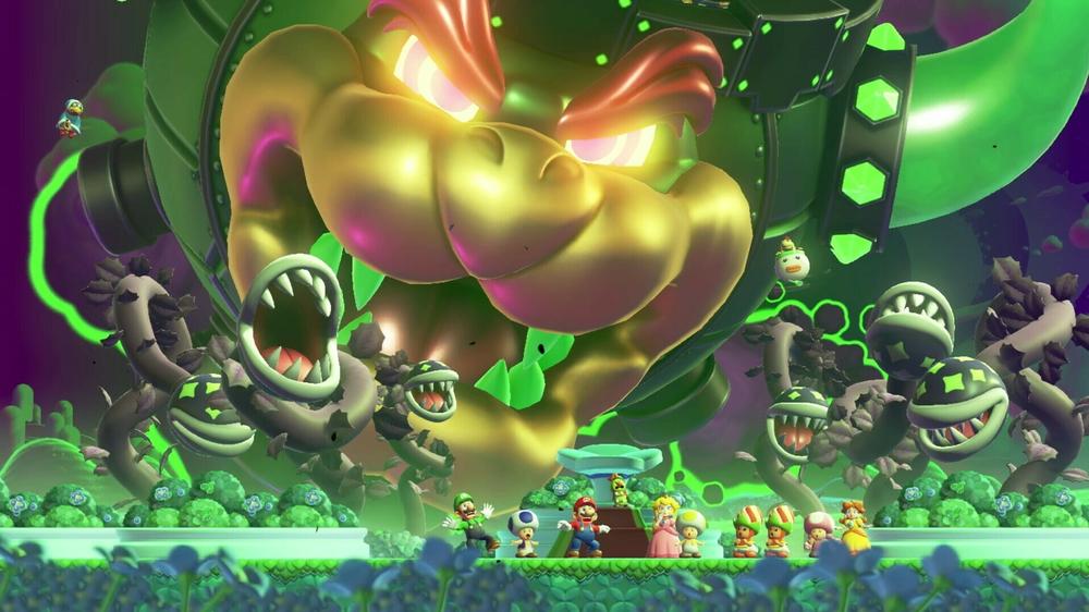Same old villainy, new look for Bowser in Super Mario Bros. Wonder.