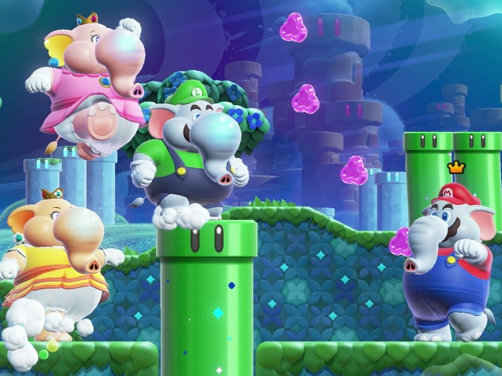 Everyone can be an elephant in Super Mario Bros. Wonder.