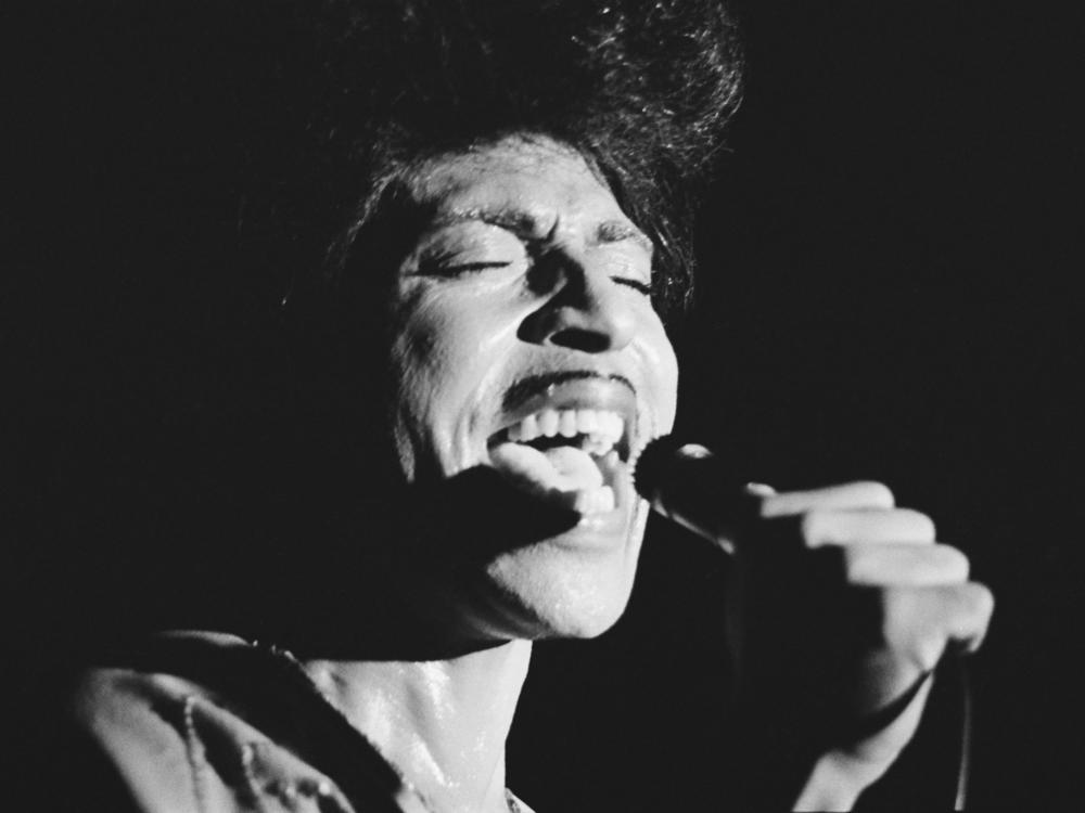 The new documentary <em>Little Richard: I Am Everything</em> premieres Monday Sept. 4. Above, Little Richard performs in 1975.