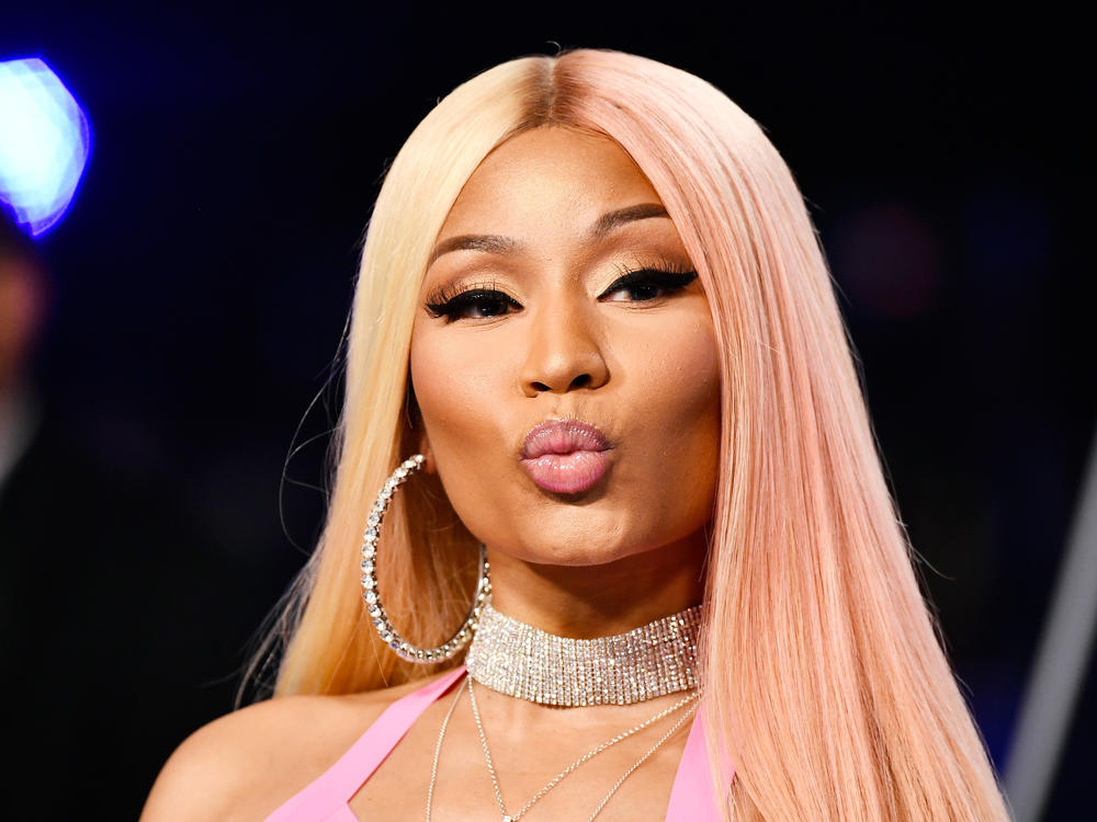 Nicki Minaj attends the 2017 MTV Video Music Awards at The Forum on August 27, 2017 in Inglewood, Calif.