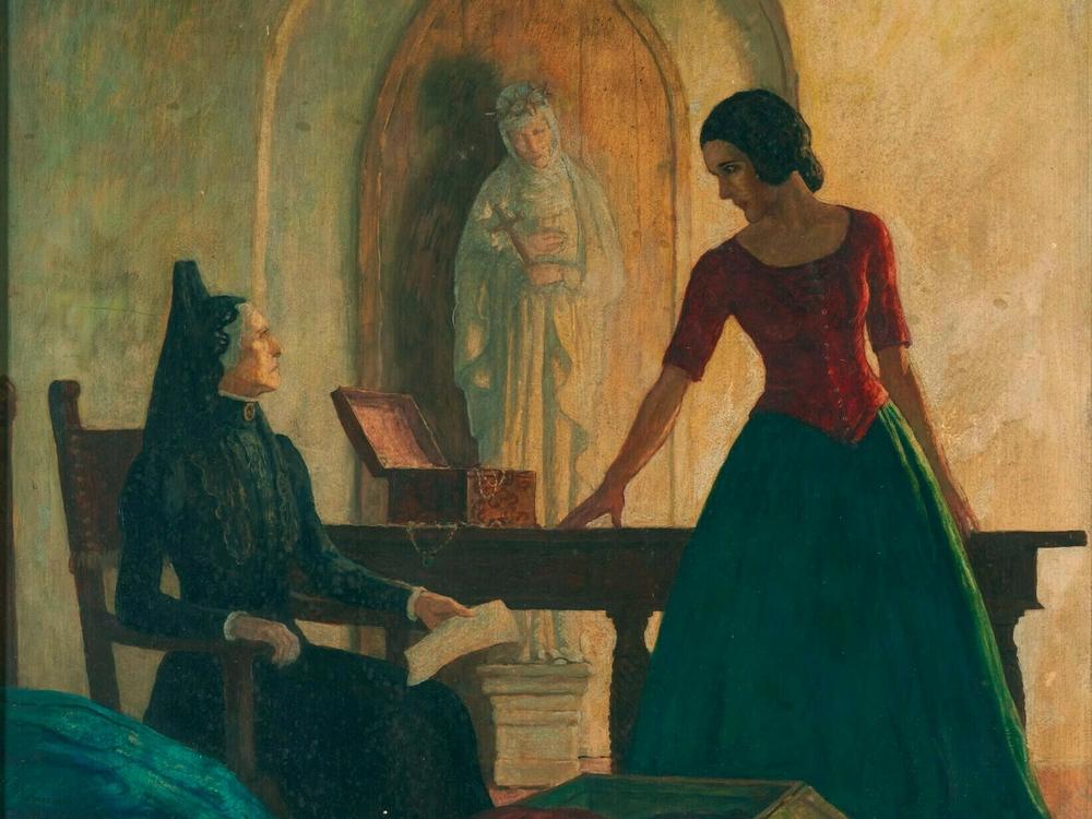 A rare painting by N.C. Wyeth was purchased for $4 at a thrift shop in 2017. Now it may fetch up to $250,000 at auction.