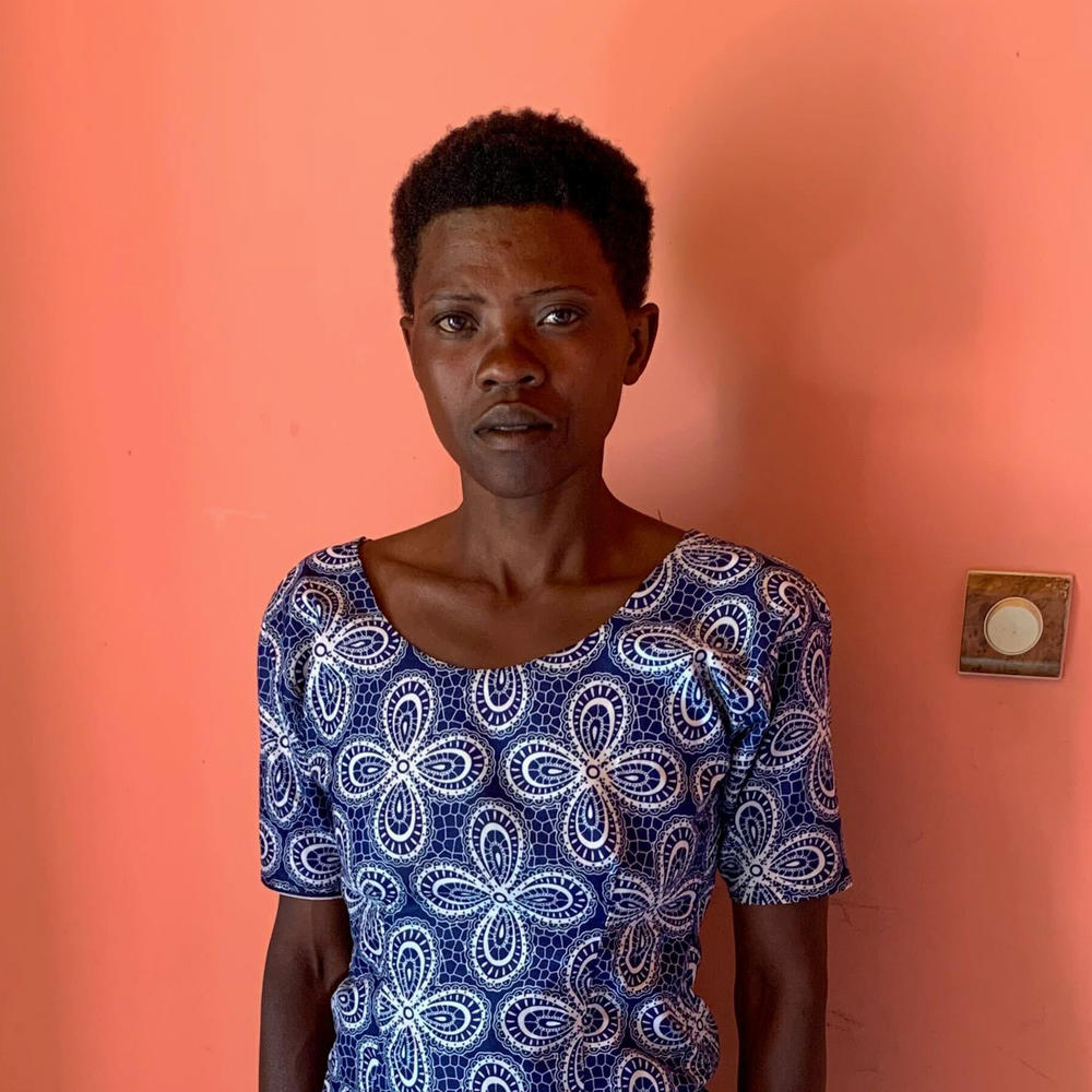 Mushimiyimana Anjerike, known as Anjerike, age 29, served more than five years for inducing an abortion using pills she says she bought at a pharmacy. She was pardoned by Rwanda's president and released in 2019.