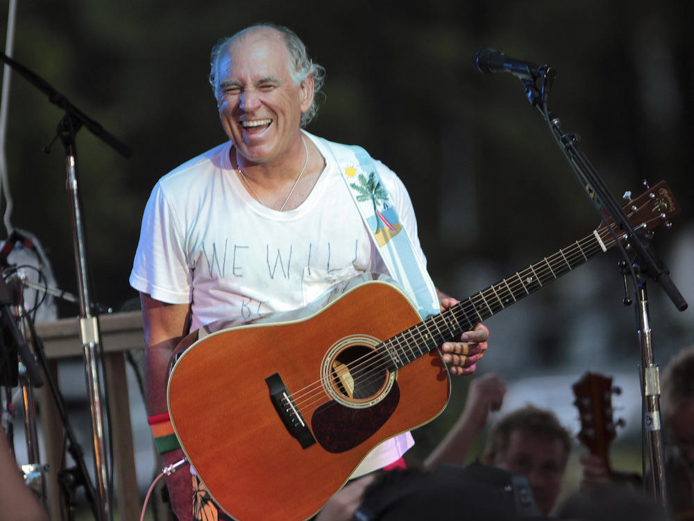 Jimmy Buffett performs in Gulf Shores, Ala., on June 30, 2010. The 