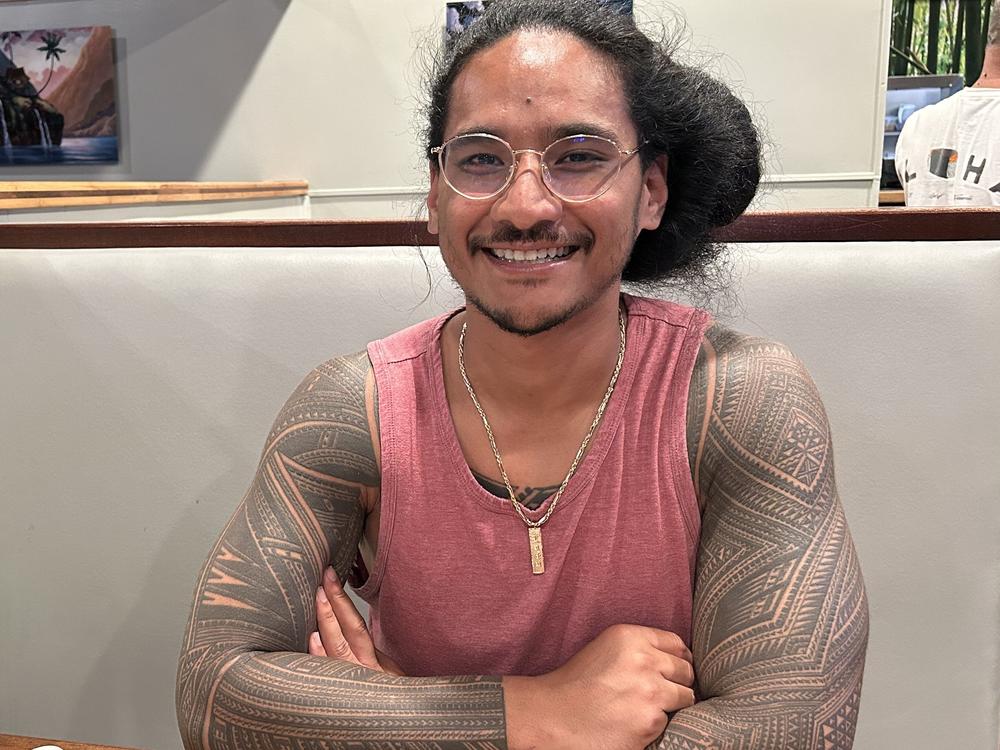 Kian Lutu rushed to Maui to help find his grandfather. As people followed his story on social media, they started sending him money through Venmo.
