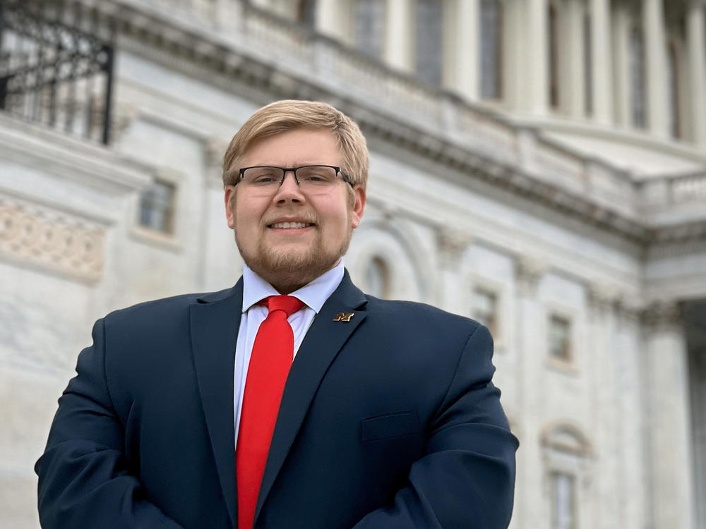 Justin Kasieta, who is 22 now, was just 13 when his father died and he was thrust into a role looking after his four younger siblings. In college, he interned in the state legislature and the U.S. Congress.