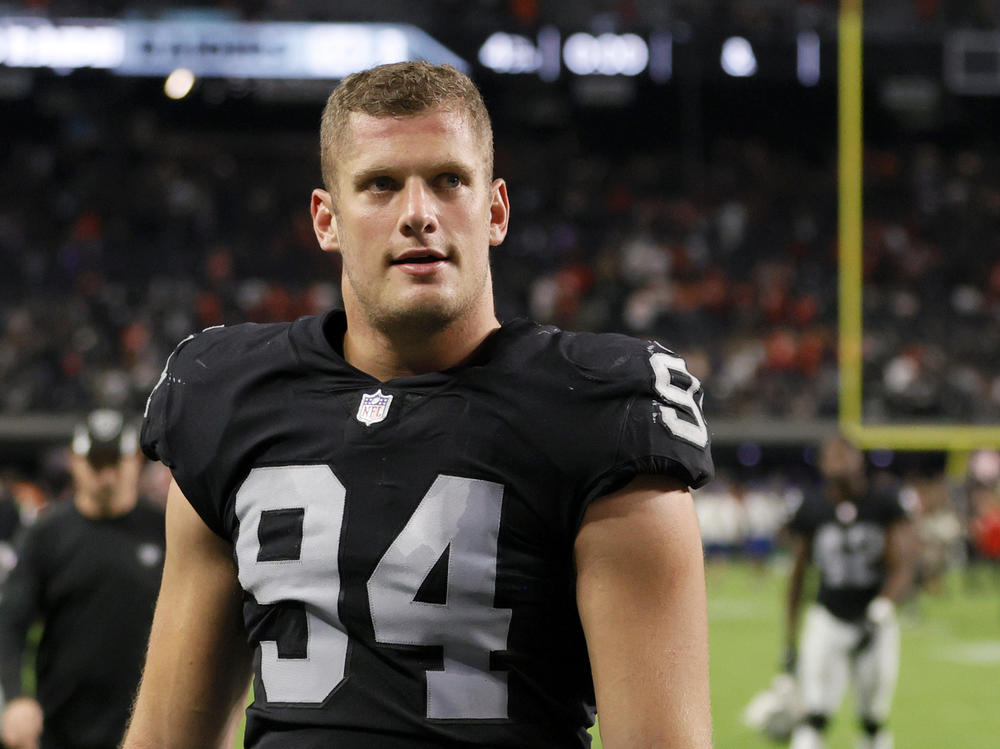 Carl Nassib will be dedicating himself to his philanthropic app.