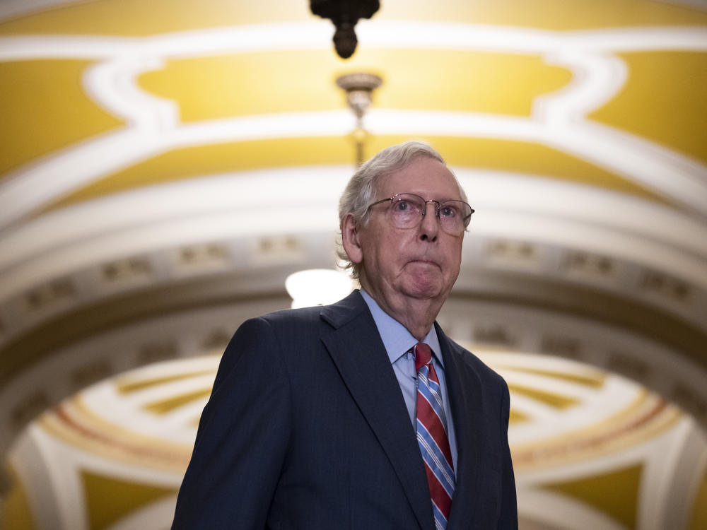 Senate Republicans are facing continued questions about the health of Senate Minority Leader Mitch McConnell after the Kentucky Republican suffered two public health incidents.