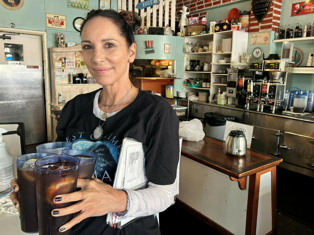 Actor Michelle Allaire owns the S&W Country Diner in Culver City.
