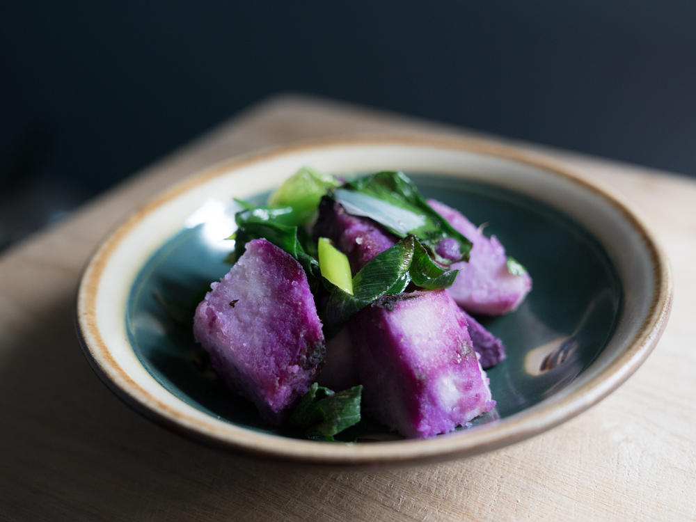 The top five pillars of the blue zones' diets are whole grains, vegetables, greens, beans and tubers, such as potatoes.