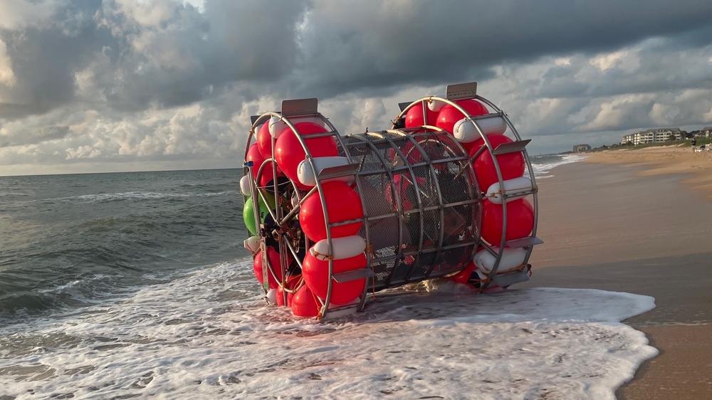Reza Baluchi was taken in by the U.S. Coast Guard last week while trying to cross the Atlantic in a 