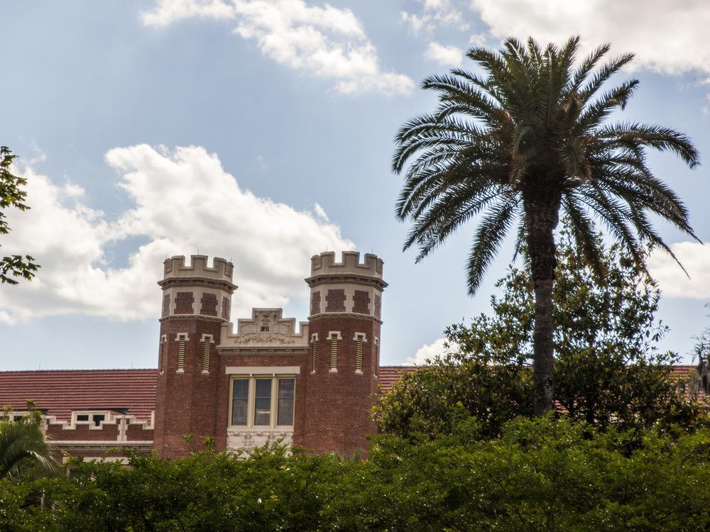 The Westcott administration building on the campus of Florida State University in Tallahassee, Fla., on April 30, 2015.