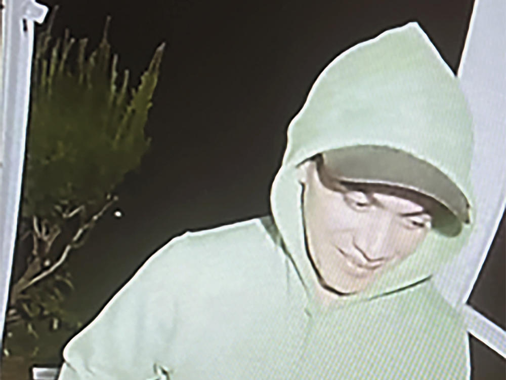 This image provided by the Pennsylvania State Police shows Danelo Cavalcante early Sunday morning with what police called 
