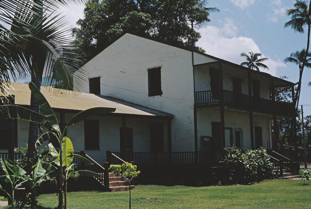 The Baldwin Home — seen here in 1967 — was built in 1834 and was the oldest house on Maui. It was destroyed during the wildfires last month.