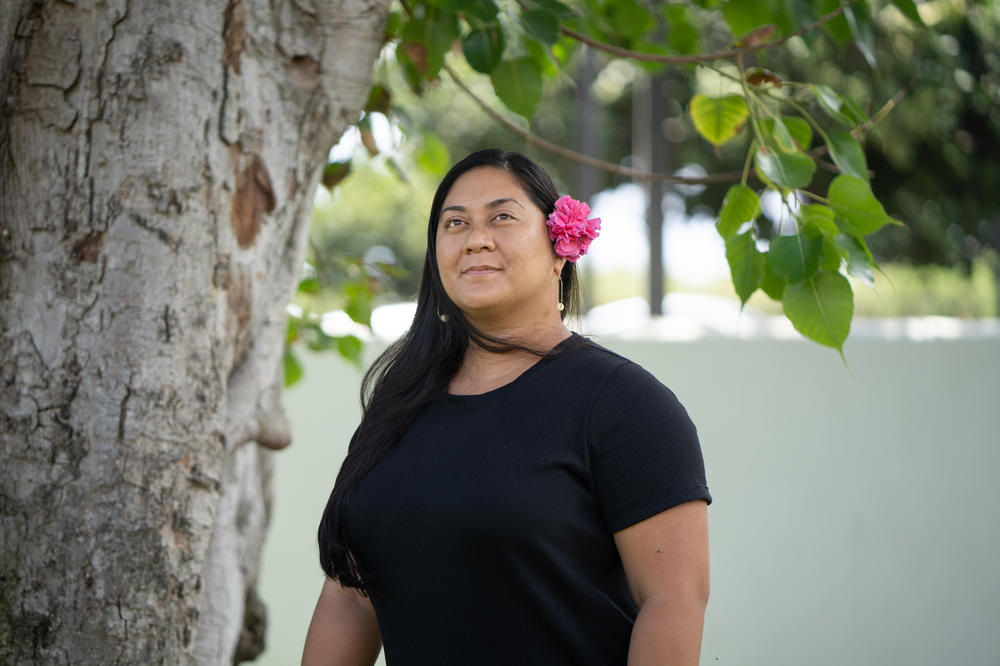 Aleah Gomes Makuakāne is the culture and community engagement director at the Maui Arts & Cultural Center. Her husband was born and raised in western Maui.