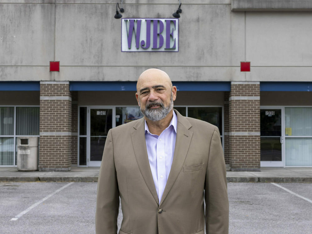 Joe Armstrong, the owner of WJBE, is shown outside the station. A Federal Communications Commission judge rejected an effort by the agency to strip the license of WJBE 99.7 FM/1040 AM — whose call letters pay tribute to the original WJBE's owner, the Godfather of Soul, James Brown — Knoxville's only Black-owned radio station.