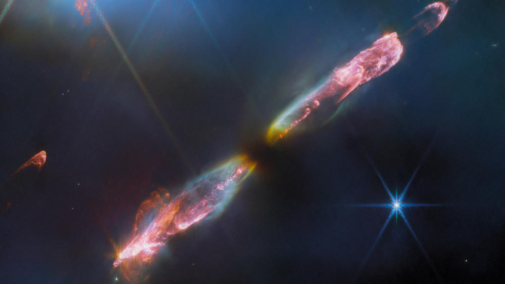 The James Webb Space Telescope captured an image of a newborn star that reveals what Earth's sun may have looked like when it was only a few tens of thousands of years old.