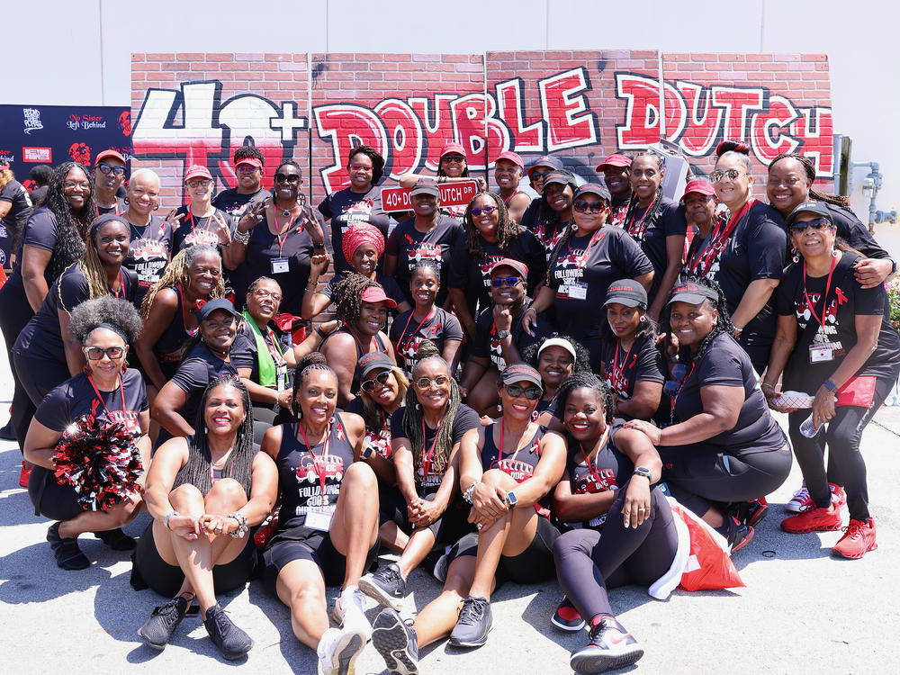Hundreds of women attended the 40+ Double Dutch club's 3rd National Playdate.