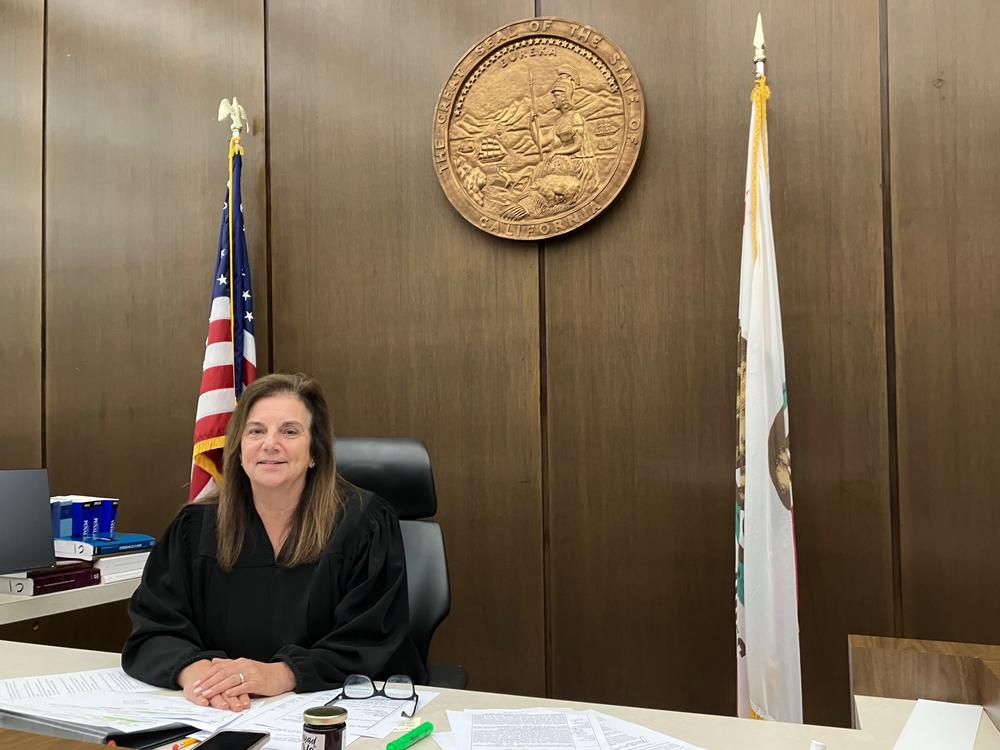 Orange County Superior Court Presiding Judge Maria Hernandez says CARE Court will resemble the county's other collaborative courts, like her young adult diversion court, where compassion and science drive her decisions.