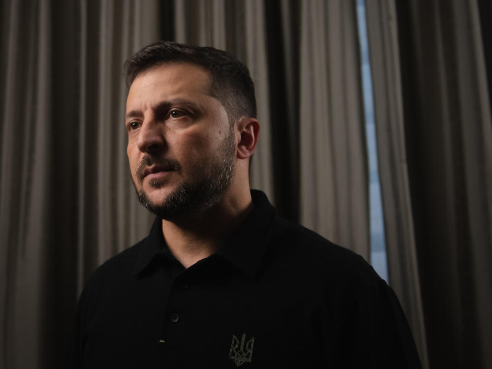 Ukrainian President Volodymyr Zelenskyy didn't mince words when he talked about the threat of Russia's war.