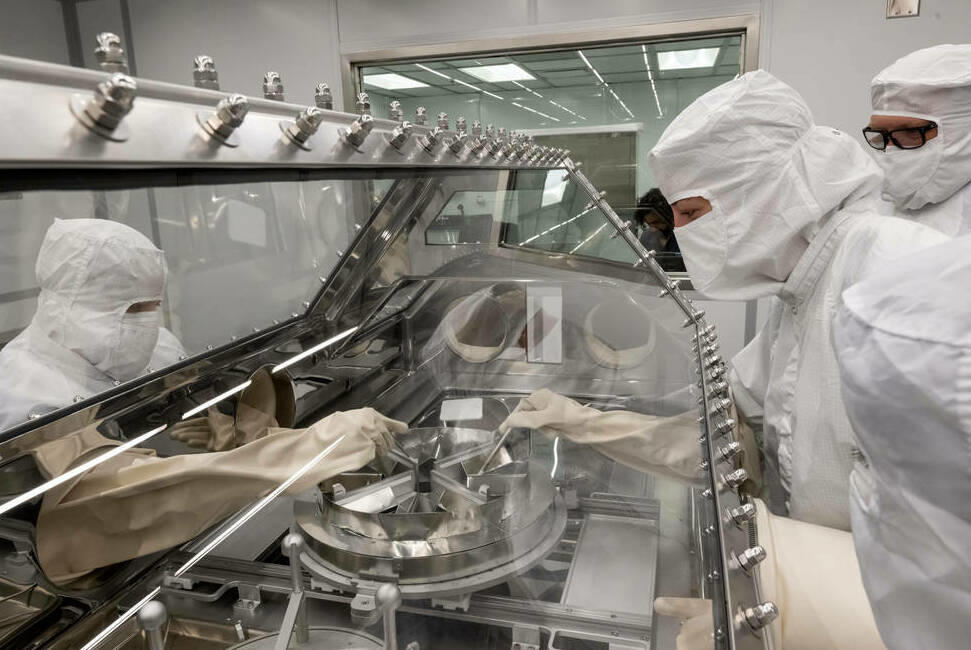 NASA's Johnson Space Center has built a new facility to house the asteroid rocks, and workers there have practiced opening the sample container in a setup that will keep the material uncontaminated.