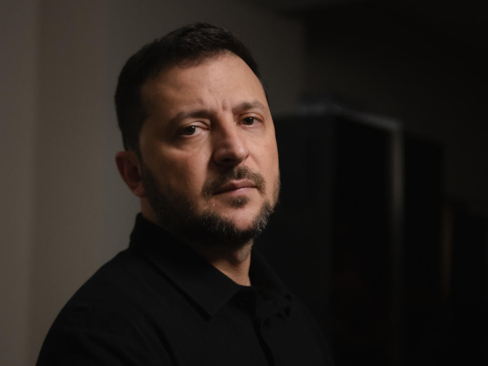 Ukrainian President Volodymyr Zelensky