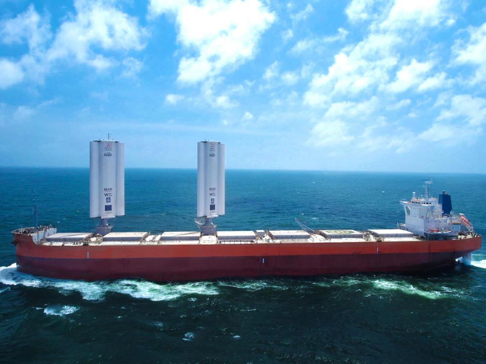 Pyxis Ocean sets sail in August on its first voyage since being retrofitted with WindWings.