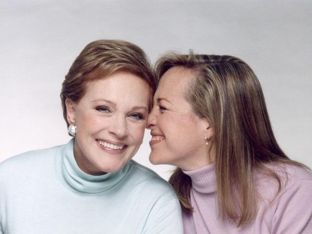 Julie Andrews (L) and her daughter Emma Walton Hamilton (R) have written more than 30 children's books together.
