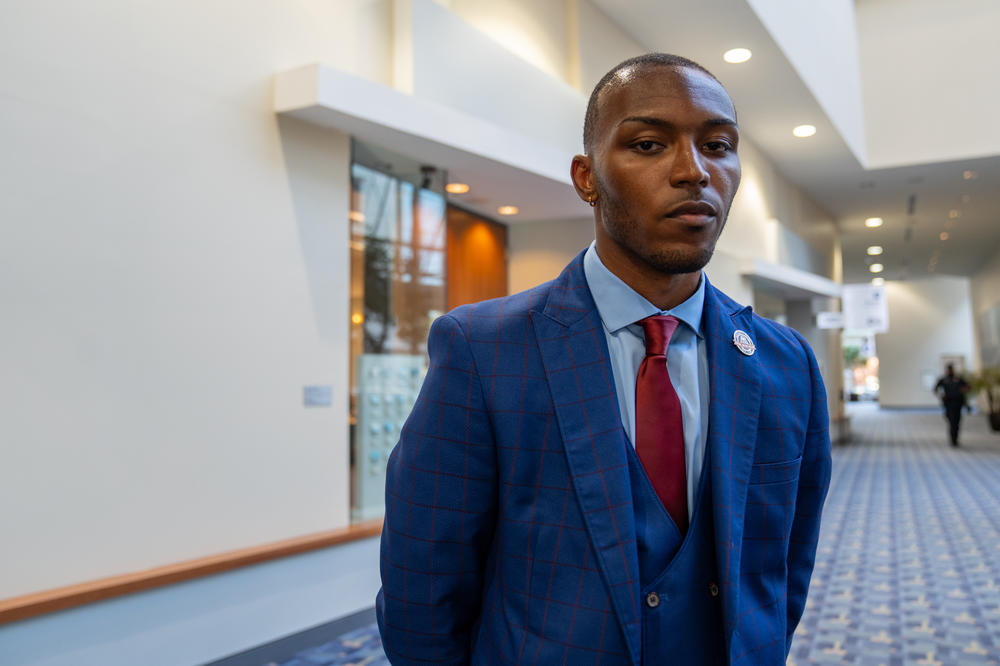 Brent Bailey at the Congressional Black Caucus' annual legislative conference in 2023.