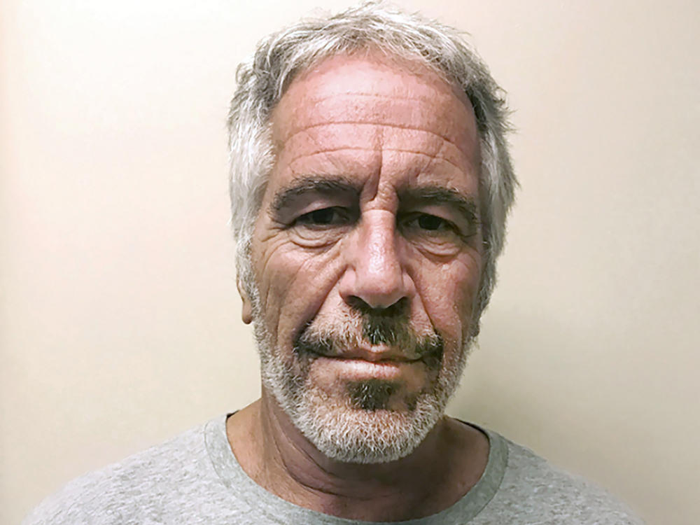 This March 28, 2017, photo provided by the New York State Sex Offender Registry shows Jeffrey Epstein. JPMorgan Chase has agreed to pay $75 million to the U.S. Virgin Islands to settle claims that the bank enabled Epstein's sex trafficking.