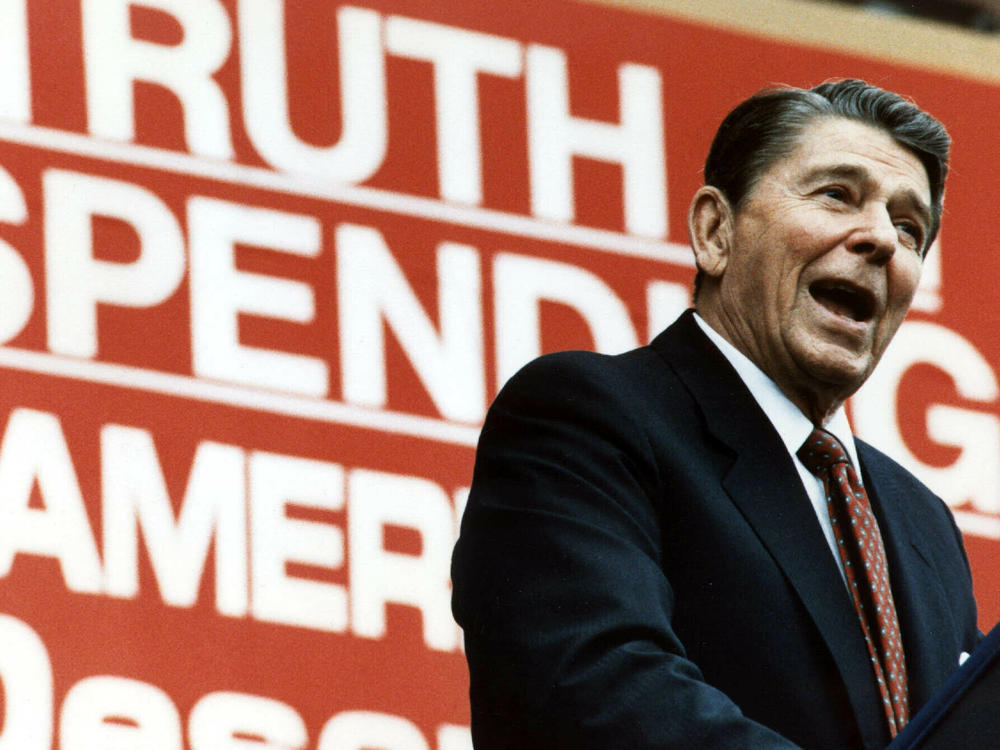 At the second GOP debate on Wednesday, the candidates on stage may still channel former President Ronald Reagan — even if only in name, not policy.