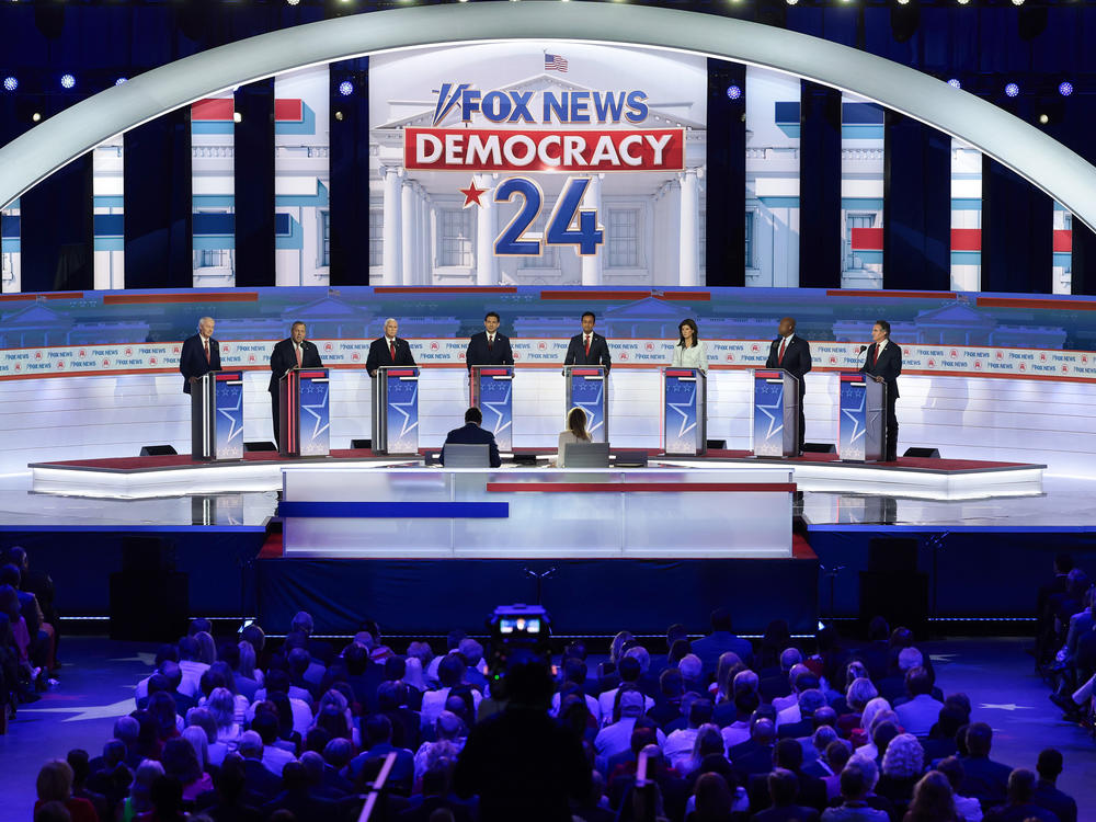 President Trump skipped the first Republican debate on August 23, 2023 in Milwaukee, Wisconsin.