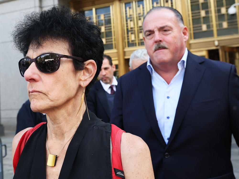 Barbara Fried, mother of former FTX CEO Sam Bankman-Fried, leaves after a bail hearing for her son at Manhattan Federal Court in New York City on Aug. 11, 2023. Fried is an eminent academic widely known for her work on legal ethics.