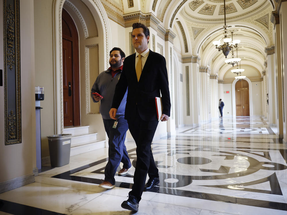 Rep. Matt Gaetz, R-Fla., has begun the process to remove Kevin McCarthy as speaker of the House.