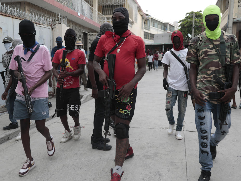 Armed members of 
