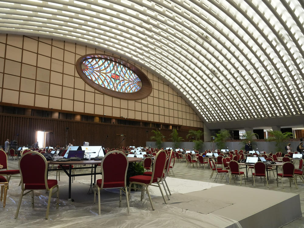 The workspace for the Synod on Synodality is the Vatican's Paul VI Hall. Pope Francis will preside at the global gathering of bishops and laypeople to discuss the future of the Catholic Church.