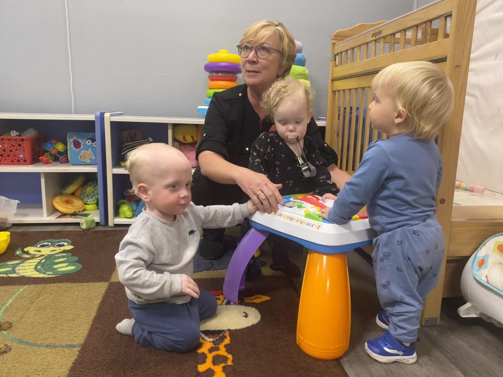 Melissa Colagrosso founded A Place to Grow child care center in Oak Hill, W.Va., 28 years ago. In the pandemic, federal relief dollars allowed her to raise wages and give bonuses, offer paid sick leave and make repairs and improvements at the center.