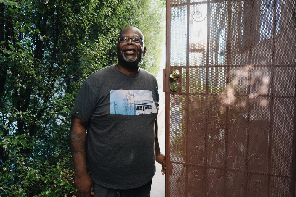 Ricky Brown says he feels blessed that the homelessness prevention program reached out to help him. Still, he says, 