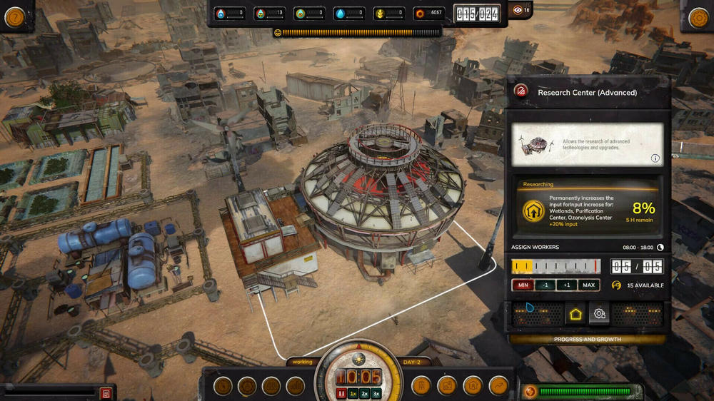 Build structures to survive the post-apocalyptic deserts of Homeseek.