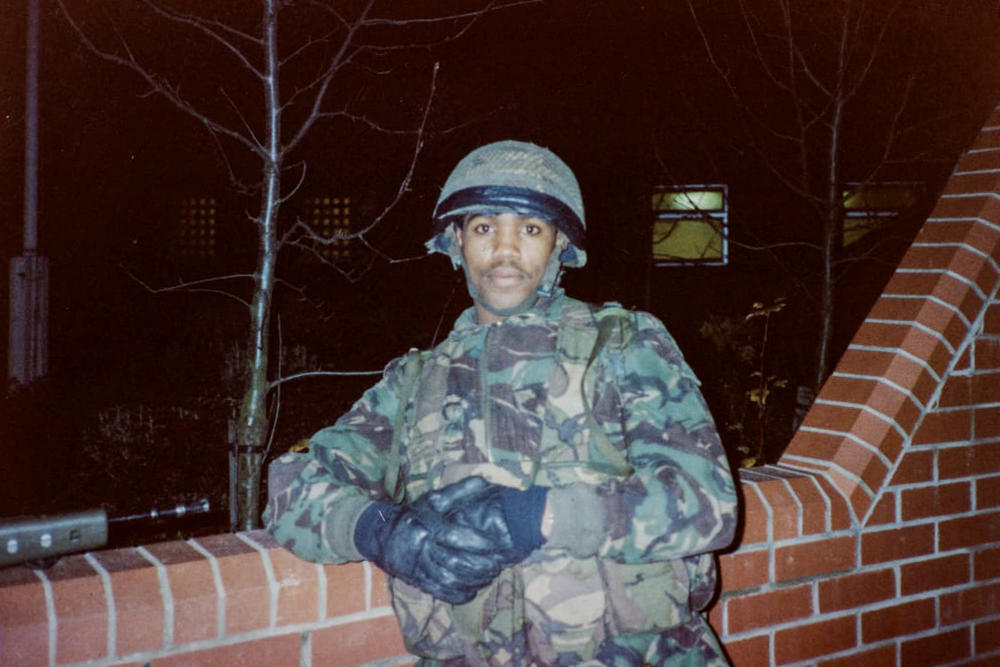 Pvt. Tony Harrison was deployed in Northern Ireland, between 1989 through 1991, when he was shot by the IRA.