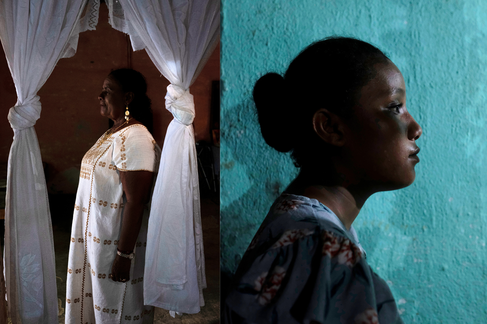 <strong>Left: </strong>Tomasa Noyola's life has not been easy, but her resilience and her work as an activist helped her overcome difficult environments. <strong>Right:</strong> Digna is one of Tomasa's grandchildren.