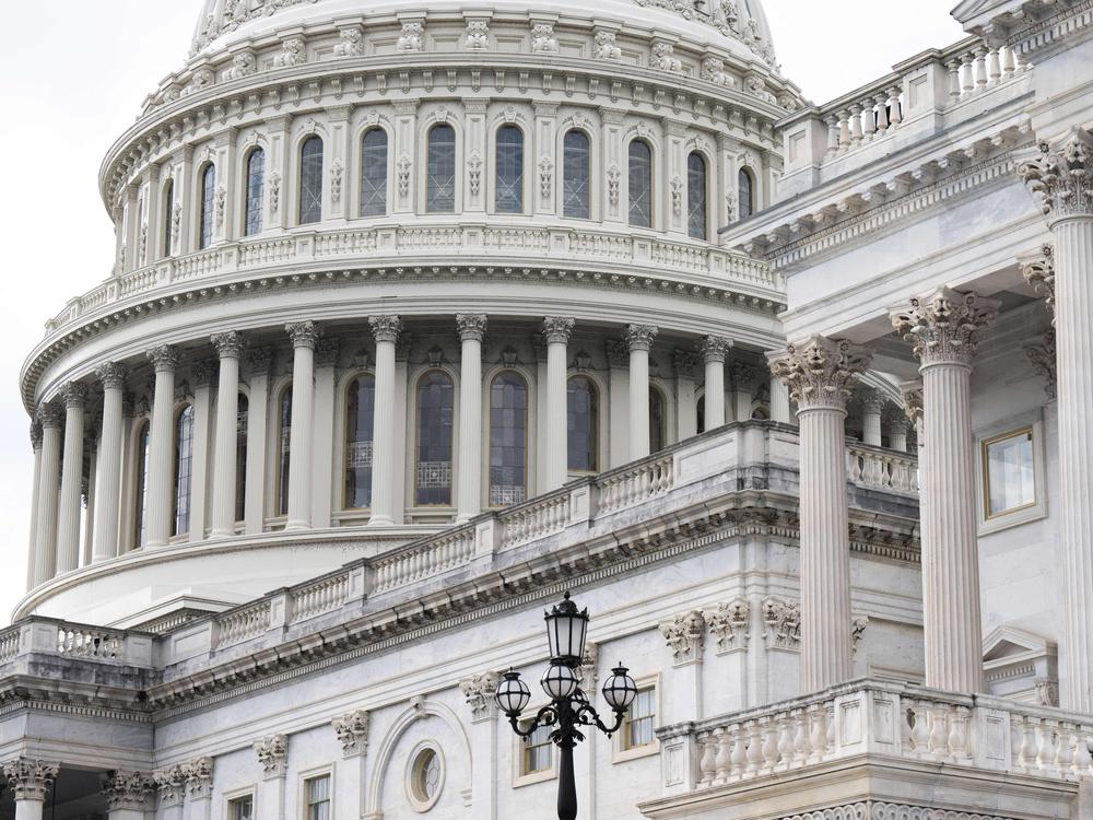 The U.S. Capitol, pictured on Thursday. Congress has a lot to do, but House business is stalled without a leader.
