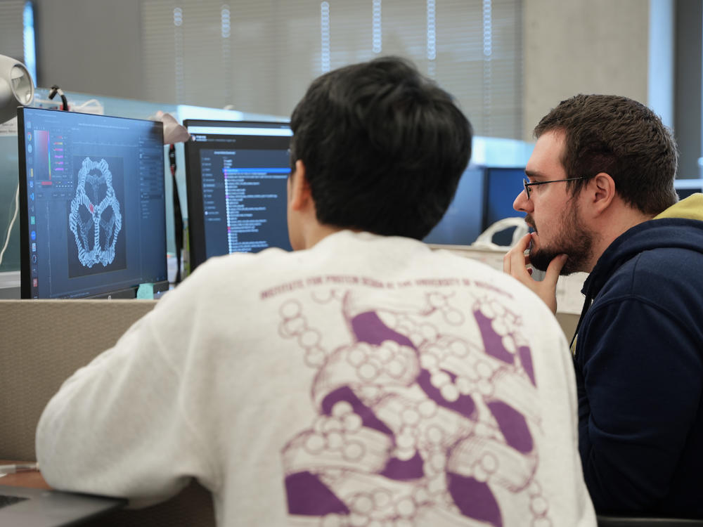 Researchers at the University of Washington are using AI to design new kinds of proteins. Then they make them in the lab to see if they'll actually work.